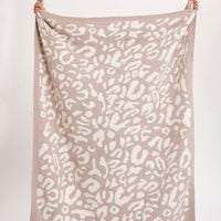 Leopard Plush Throw Blanket