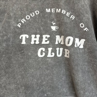 Mom Club Ribbed Crewneck