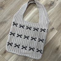 Eden Knit Bow Bag