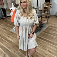 Elsie Floral Babydoll Dress