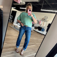 Claire Washed Knit Top