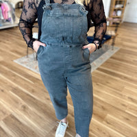 Tara Washed Relaxed Overalls