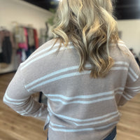 Ryleigh Striped Knit Sweater