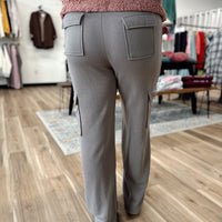 Cargo Flare Sweatpants