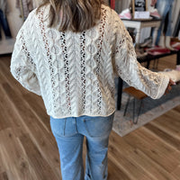 Robyn Half Button Down Sweater