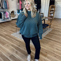 Polly Side Slit Oversized Sweater