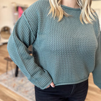 Bex Textured Knit Sweater