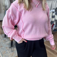 Malibu Thermal Knit Pullover