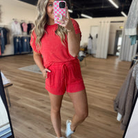 Macie Mineral Washed Ribbed Set