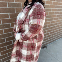 Lettie Plaid Coat +