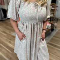 Elsie Floral Babydoll Dress