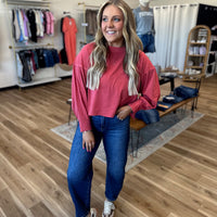 Taylor Oversized Crop Tee