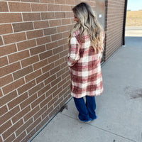 Lettie Plaid Coat +