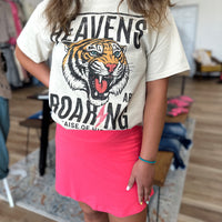 Heavens Are Roaring Oversized Graphic Tee