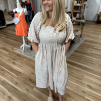 Elsie Floral Babydoll Dress