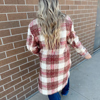 Lettie Plaid Coat +