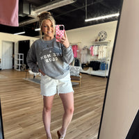 Mom Club Ribbed Crewneck