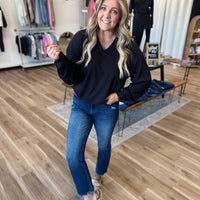 Kassi Relaxed Ribbed Hoodie