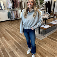 Tori Mock Neck Sweatshirt