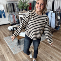 Serena Striped Sweater