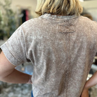 Kris Acid Wash Short Sleeve