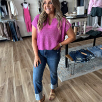 Hadley Knit Sweater Top