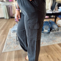 Carter Drawstring Cargo Pants