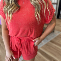 Macie Mineral Washed Ribbed Set