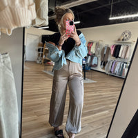 Chels Satin Joggers