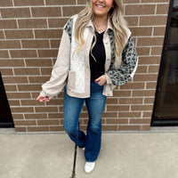 Navey High Rise Boot Cut Denim