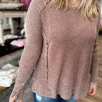 Jo Long Sleeve Knit Top