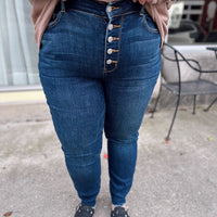 Curvy Korbyn Non Distress Skinny Jean