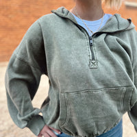 Leo Quarter Zip Hoodie