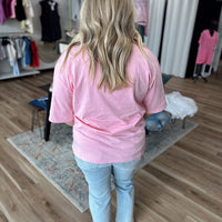 Pink America Tee