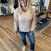 Mae Thermal Crewneck Pullover