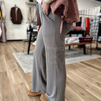 Cargo Flare Sweatpants