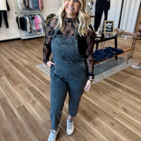 Tara Washed Relaxed Overalls