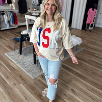 USA Short Sleeve Top