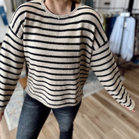Serena Striped Sweater