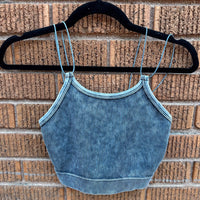 Ribbed Double Strap Brami