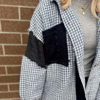 Vintage Sweater Pocket Shacket