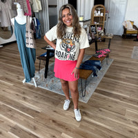 Heavens Are Roaring Oversized Graphic Tee