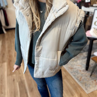 Brinley Oversized Puffer Vest