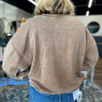 Bailey Acid Wash Pullover