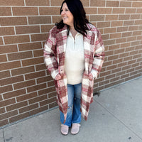 Lettie Plaid Coat +