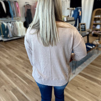 Mae Thermal Crewneck Pullover