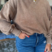 Bailey Acid Wash Pullover