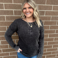 Brooke Waffle Knit Top