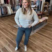 Laken Ash Black Cropped Barrel Denim