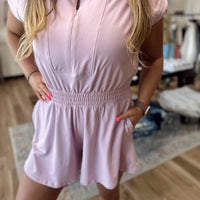 Annie Buttersoft Quarterz Zip Romper